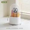 Tubo de almacenamiento para ganchillo giratorio de 360 grados BNBS360, herramienta de tejer hilo hecha a mano, caja de almacenamiento de escritorio compartimentada
