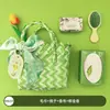 Bolsa tejida empresa de regalos para enviar bienestar al empleado día de la madre día de la enfermera regalo taza térmica ventilador traje de regalo para la mano