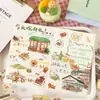 Yuexuan Momento Delicioso Película de Corte Pegatina Libro de Pegatinas para Manualidades Pegatina Transfronteriza Libro de Pegatinas para Niños Material para Manualidades DIY
