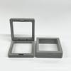 Caja Flotante Pe Caja Transparente para Empaque de Joyería Caja de Almacenamiento y Exhibición para Collares, Anillos, Pulseras Caja de Almacenamiento para Uñas Portátil
