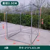 Estante Secador de Ropa de Acero Galvanizado Personalizado Engrosado Balcón Tejado Toldo Estante de Pie Inclinado Celosía para Uvas Estructura de Invernadero