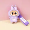 Cartera pequeña Labubu para niños de silicona, pequeño regalo, llavero, colgante, lindo regalito para máquina de garra, en stock