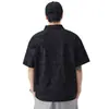 Roupas Masculinas Xintang 2026 Verão Nova Camisa Polo Masculina de Manga Curta com Gola Reversível e Textura Jacquard, Estilo Casual
