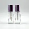 Nuevo tubo de brillo de labios con forma de ola irregular, tubo vacío de labial y gloss, tubo de máscara de pestañas, material de empaque cosmético para DIY