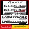 Aplicável à etiquetagem traseira Mercedes-Benz GLE350 GLE53GLE63S etiquetagem de letra esportiva de turbina AMG modificada com tração nas quatro rodas