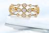 Anillo simple de alta calidad de nicho Hecheng para mujer, anillo de diamante con estrella hueca estrellada, estilo frío, temperamento ins, combina con todo