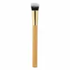 Pincel de maquillaje original transfronterizo con mango de bambú, pincel corrector de cerdas suaves individual, pincel para contorno, herramienta de belleza para principiantes, al por mayor en stock