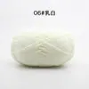 Hilo de Algodón de Leche de 4 Hebras para Bebé para Tejer Bufanda a Mano, Ovillo de Hilo Medio Grueso, Manta, Hilo para Crochet DIY, Kit de Materiales para Tejer Hecho a Mano