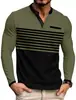 Nova Camisa Henley Masculina Simples de Manga Longa com Botões Europeia e Americana Transfronteiriça para Primavera e Outono Camiseta Esportiva Casual para Homens Amazon Temu