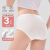 Ropa Interior Desechable Guxu de Seda de Hielo, Sin Costuras, Estéril, Práctica para Viajes, Ultradelgada, Verano, No Requiere Lavado, Estilo de Viaje para Mujer
