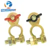 Venta directa de fábrica, cabezal de pila de batería, mandril de batería de cobre puro, tornillo único, clip de batería M10, terminal de cableado de batería