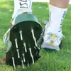 Ferramenta Afofadora de Grama de Jardim 4,2CM Sapatos com Pregos para Aeração do Solo Sapatos de Grama Gramado Auto nivelante Sapatos com Pregos de Epóxi