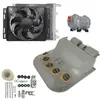 Ar Condicionado de Estacionamento Montado no Teto, Ar Condicionado Elétrico Montado no Teto, 12V/24V, Universal para Colheitadeiras, Empilhadeiras e Caminhões