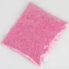 Partículas de espuma coloridas por atacado, contas não porosas, enchimento para caixa de brinquedos, bola de enchimento, materiais para confecção manual DIY infantil