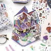 Papermore 2.5D Versión Extra Grande 70% de descuento Pegatinas de Paisajismo en Miniatura Esquina Pequeña Cuatro Rebotes Escena Creativa de Descompresión Pegatinas