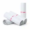 Bolsa express de metal color blanco nube de material nuevo, bolsa de embalaje express impermeable y engrosada certificada PPWR con sello autoadhesivo