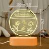 Etsy Transfronterizo Nueva Familia de Productos Mesa Cálida Amazon Regalo Creativo Temu Decoración de Habitación Infantil Luz Nocturna
