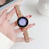 Para Huawei GT4(41 mm) Reloj de mujer de siete acero inoxidable3/4 Reloj de metal con pulsera Huawei 9/8