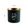 Cenicero Coreano de Acero Inoxidable con Forma de Embudo, Cenicero Creativo Personalizado, Cenicero a Prueba de Viento para Coche, Logo Personalizable