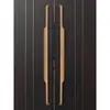 Manija de Puerta Antigua China Manija de Puerta de Cristal Manija de Acero Inoxidable Manija de Puerta Corredera de Doble Apertura para Villa Lista para la Venta