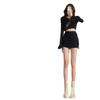 Falda Ajustable con Cordón de Gama Alta para Chica Caliente para Mujer Primavera y Verano Talla Grande mm Gordo Cintura Alta Sexy Cubre Caderas Falda A de Línea Moderna