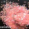 Lantejoulas de cor mágica a laser cinco estrelas de 2 mm saco de 35g material para cola de espuma de lama de cristal arte de unhas capa de telefone peça brilhante