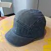 Boné de Baseball Vintage Lavado com Estampa de Letras Simples Retrô para Homens e Mulheres, Novo Estilo, Algodão Puro, Respirável, Top Macio