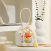 Bolsa caja de regalo para el primer mes de nacimiento de bebé, bolsa de regalo para niños, empaque de cumpleaños de un año, bolsa para dulces de recuerdo de fiesta