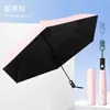 Guarda-chuva Totalmente Automático, Guarda-chuva Ultra Leve tipo Pena, Seguro Anti-Retorno Dobrável de Vinil Guarda-sol para Chuva e Sol
