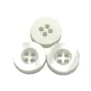En Stock Botones Nuevos de Resina Perla Botones de Borde Ancho de Gama Alta de Cuatro Agujeros Botones para Camisa Polo Botones Decorativos para Traje