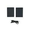 Calcetines eléctricos de esquí, calcetines calefactores para pies completos, calcetines calefactores cálidos con carga USB, calcetines eléctricos de esquí