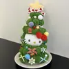 Super Lindo Colgante de Peluche Genuino de Kt Cat Llavero de Muñeca Hello Kitty Colgante para Delantal DIY