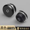 Módulo de Audio Redondo Metálico Tipo C para Soldar Auriculares de 3.5, Socket de Audio de 3.5, Accesorios para Auriculares Duales, Sin Soldadura
