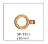 Hebilla de metal para sujetador lencería hebilla metálica ajustable accesorios accesorios hebilla de ajuste de tirante de hombro tirante de traje de baño hebilla de 0 palabras
