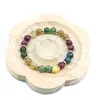 Pulseira de Turmalina Cor Natural Pêssego Yao Yao Yao Feminina Flor de Pessegueiro Design Nicho Pulseira de Turmalina Atacado para Amigos