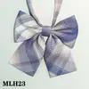 Estilo Japonés jk Corbata Mujer Talla Única Perezoso Preppy Estilo Camisa Uniforme Accesorios Uniforme Estudiante Cuadros Pareja Masculina Mismo Estilo