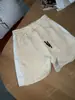 DestaqueYuran 26 Nova Coleção Primavera/Verão Fio de Linho Fino Tingido em Fio Shorts Casuais Listrados Esportivos com Cintura Elástica