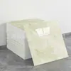 Adhesivos de pared autoadhesivos impermeables de imitación baldosa Panel de aluminio-plástico Decoración renovada para cubrir fealdad Adhesivos de pared de mármol para cocina Inodoro