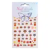 Pegatinas para Uñas Danza del León Estilo Chino Año Nuevo 5D en Relieve Danza del León 3D Pegatinas para Uñas DIY Accesorios Modelo Ca