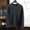 Suéter de Cachemira Tejido de Cable Cuello Redondo 2026 Otoño e Invierno Nuevo para Hombre Suéter Base Tejido Engrosado Estilo Coreano Suéter Pulóver para Adultos