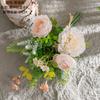 Diseño Sakurai Lu Lian Flor de Simulación Escrita a Mano Decoración Boda Ramo de Flores para Llevar Decoración de Pared Colgante de Pared Transfronterizo CF01344