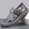 Sandálias de Comércio Exterior Verão Malha Respirável Solado Macio Sapatos Caverna Tendência da Moda Esportes ao Ar Livre Lazer Sapatos de Praia