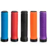 Manillares de Bicicleta, Manillares Suaves para Bicicleta de Montaña con Tapones de Agarre Lock-On, Accesorios de Bicicleta de Goma Antideslizantes