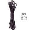 Bricolaje cuero genuino Amazon AliExpress 5 m piel de vaca embalaje Negro Café profundo café medio piel de vaca original