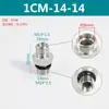 Adaptador hidráulico acero 45# Yonghua cono de 24 grados férula sello ED fitting para manguera 1CB 1CM 1DB 1DM