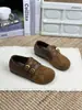 Nuevos Zapatos Birkenstock Retro de Doble Hebilla Otoño 2026 para Mujer Punta Redonda Suela Suave Fondo Plano Corte Medio Zapatos Individuales Cómodos Ligeros Zapatos de Moda