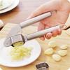 Espremedor de Alho de Aço Inoxidável Manual Artefato de Amassar Alho Cozinha Multifuncional Doméstico Espremedor de Alho Ferramenta para Espremer Alho Amassado