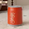 Papelera creativa para uso doméstico, nuevo modelo 2026, adecuada para sala de estar y dormitorio, con ruedas, succión automática, gran capacidad para cocina, papelera para papel higiénico