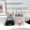 Bolso de Mano Cuadrado Pequeño de Moda 2025 Nuevo Bolso de Hombro con Cierre Bolso para Mujer de Pu Texturizado Elegante Versátil Bolso Cruzado para el Trabajo