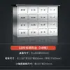 Aço inoxidável Medicina Chinesa Armário Duo Dou Herbal Medicine Cabinet Farmácia Clínica Medicina Chinesa Armário de armazenamento Mesa de Descarte Mesa de Ajuste Peças Armário